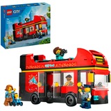 LEGO Autobus turistico rosso a due piani, Giochi di costruzione Set da costruzione, 7 anno/i, Plastica, 384 pz, 607 g