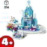 LEGO Disney Princess Elsa e la corsa sulla slitta intorno al palazzo di ghiaccio, Giochi di costruzione 
