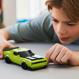 LEGO Speed Champions 77237 Sports Car Dodge Challenger SRT Hellcat, Macchina Giocattolo da Gioco e Esposizione, Idea Regalo 9+, Giochi di costruzione Macchina Giocattolo da Gioco e Esposizione, Idea Regalo 9+, Set da costruzione, 9 anno/i, Plastica, 390 pz, 404 g