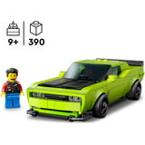 LEGO Speed Champions 77237 Sports Car Dodge Challenger SRT Hellcat, Macchina Giocattolo da Gioco e Esposizione, Regalo da 9+, Giochi di costruzione Macchina Giocattolo da Gioco e Esposizione, Regalo da 9+, Set da costruzione, 9 anno/i, Plastica, 390 pz, 404 g