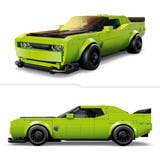 LEGO Speed Champions 77237 Sports Car Dodge Challenger SRT Hellcat, Macchina Giocattolo da Gioco e Esposizione, Regalo da 9+, Giochi di costruzione Macchina Giocattolo da Gioco e Esposizione, Regalo da 9+, Set da costruzione, 9 anno/i, Plastica, 390 pz, 404 g