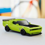 LEGO Speed Champions 77237 Sports Car Dodge Challenger SRT Hellcat, Macchina Giocattolo da Gioco e Esposizione, Regalo da 9+, Giochi di costruzione Macchina Giocattolo da Gioco e Esposizione, Regalo da 9+, Set da costruzione, 9 anno/i, Plastica, 390 pz, 404 g