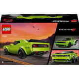 LEGO Speed Champions 77237 Sports Car Dodge Challenger SRT Hellcat, Macchina Giocattolo da Gioco e Esposizione, Regalo da 9+, Giochi di costruzione Macchina Giocattolo da Gioco e Esposizione, Regalo da 9+, Set da costruzione, 9 anno/i, Plastica, 390 pz, 404 g