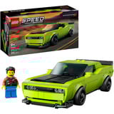 LEGO Speed Champions Sports Car Dodge Challenger SRT Hellcat, Giochi di costruzione Set da costruzione, 9 anno/i, Plastica, 390 pz, 404 g