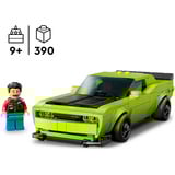 LEGO Speed Champions Sports Car Dodge Challenger SRT Hellcat, Giochi di costruzione Set da costruzione, 9 anno/i, Plastica, 390 pz, 404 g