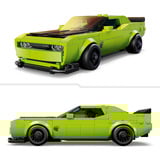 LEGO Sports Car Dodge Challenger SRT Hellcat, Giochi di costruzione Set da costruzione, 9 anno/i, Plastica, 390 pz, 404 g