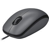 Logitech M100 Mouse USB con Cavo, 3 Pulsanti, Tracciamento Ottico 1000 DPI, Ambidestro, Compatibile con PC, Mac, Laptop grigio, 3 Pulsanti, Tracciamento Ottico 1000 DPI, Ambidestro, Compatibile con PC, Mac, Laptop, Ambidestro, Ottico, USB tipo A, 1000 DPI, Grigio