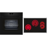 Neff B2CCJ7AK3, Set forno Nero/in acciaio inox