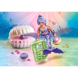 PLAYMOBIL Princess Magic Sirena con conchiglia di perla, Giochi di costruzione 