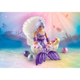 PLAYMOBIL Princess Magic Sirena con conchiglia di perla, Giochi di costruzione 