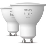 Philips Hue White GU10 Smarter Sport confezione doppia 400 lm, Lampada a LED 