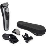 Procter & Gamble BeardTrimmer 9 BT9520 regolabarba Batteria 52 2 cm Bagnato e secco Nero, Grigio, Rasoio per barba cromo/Nero, Lavabile, Batteria, Nero, Grigio