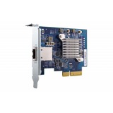 QNAP QXG-10G1T scheda di rete e adattatore Interno Ethernet 10000 Mbit/s Interno, Cablato, PCI Express, Ethernet, 10000 Mbit/s, Blu