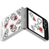 SAMSUNG Galaxy Z Flip6 FlipSuit Case Keith Haring Card, Custodia per telefono bianco, Cover, Samsung, Galaxy Z Flip6, 17 cm (6.7"), Bianco