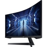 SAMSUNG LC34G55TWWPXEN, Monitor di gioco Nero