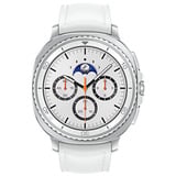 Samsung Galaxy Watch8 Classic 3,3 cm (1.3") AMOLED 46 mm Digitale 438 x 438 Pixel Touch screen Argento Wi-Fi GPS (satellitare), Smartwatch bianco, 3,3 cm (1.3"), AMOLED, Touch screen, 64 GB, GPS (satellitare), 63,5 g