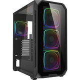 Sharkoon AK5G RGB , Chassis Tower Nero