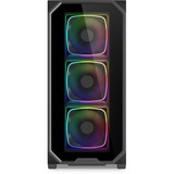 Sharkoon AK5G RGB , Chassis Tower Nero