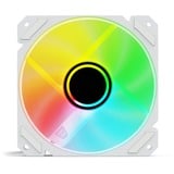 Sharkoon SHARK Mirror RGB PWM, Ventola bianco