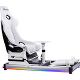 Thermaltake Cockpit simulatore di volo GF500 Snow, Sim Rig bianco