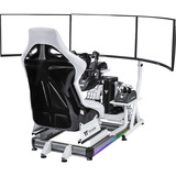 Thermaltake Cockpit simulatore di volo GF500 Snow, Sim Rig bianco