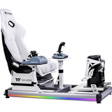 Thermaltake Cockpit simulatore di volo GF500 Snow, Sim Rig bianco