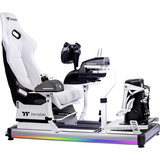 Thermaltake Cockpit simulatore di volo GF500 Snow, Sim Rig bianco