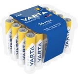 VARTA Alkaline, AAA, 24 pack Batteria monouso Mini Stilo AAA Alcalino AAA, 24 pack, Batteria monouso, Mini Stilo AAA, Alcalino, 24 pz, Blu, Cilindrico