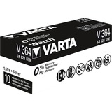 VARTA SR621 SW/SR60 SW/V364 1BL Batteria monouso Ossido d'argento (S) argento, Batteria monouso, SR60, Ossido d'argento (S), 1,55 V, 1 pz, 20 mAh