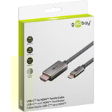goobay 75699 Nero/Argento
