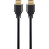 goobay Cavo HDMI Ultra96 Nero/Oro