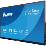 iiyama P1671HSC-B1, Monitor LED Nero (opaco)