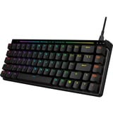 ASUS ROG Falchion Ace HFX tastiera Gaming USB QWERTZ Tedesco Nero, Tastiera da gioco Nero, Cablato, USB, Magnetic-mechanical key switch, QWERTZ, LED RGB, Nero