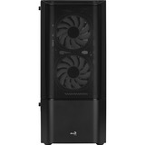 Aerocool Quantum Mesh Midi Tower Nero Nero/grigio, Midi Tower, PC, Nero, ATX, micro ATX, Mini-ITX, Acrilonitrile butadiene stirene (ABS), SPCC, Acciaio, Giocare