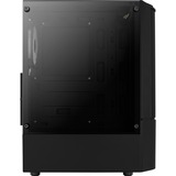 Aerocool Quantum Mesh Midi Tower Nero Nero/grigio, Midi Tower, PC, Nero, ATX, micro ATX, Mini-ITX, Acrilonitrile butadiene stirene (ABS), SPCC, Acciaio, Giocare