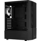 Aerocool Quantum Mesh Midi Tower Nero Nero/grigio, Midi Tower, PC, Nero, ATX, micro ATX, Mini-ITX, Acrilonitrile butadiene stirene (ABS), SPCC, Acciaio, Giocare