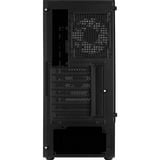 Aerocool Quantum Mesh Midi Tower Nero, Chassis Tower Nero/grigio, Midi Tower, PC, Nero, ATX, micro ATX, Mini-ITX, Acrilonitrile butadiene stirene (ABS), SPCC, Acciaio, Giocare