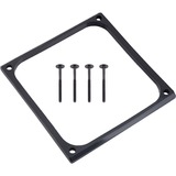 Alphacool Copertura e smorzamento 120mm (7mm spesso), Telaio di montaggio Nero