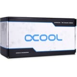 Alphacool Serbatoio di compensazione Core 200 Aurora D5/VPP Acetal/Acrilico, Serbatoio di espansione Nero