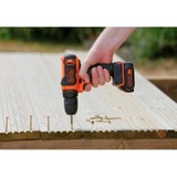 BLACK+DECKER BDODD12KA-DE, Trapano avvitatore Nero/Orange
