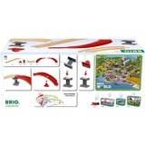 BRIO World Pacchetto binari Montagna e Valle, Ferrovia legno/Rosso