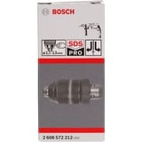 Bosch 2 608 572 212 mandrino Mandrino autoserrante, Chuck Nero, Mandrino autoserrante, 1,3 mm, 1,3 cm, Metallo, Nero, Bosch GBH 2-26 DFR, GBH 3-28 DFR, GBH 4-32 DFR, GBH 36 VF-LI