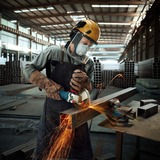 Bosch GWS 12-125 S Professional, 06013A6020, Smerigliatrice angolare blu