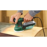 Bosch PEX 300 AE Levigatrice orbitale 24000 OPM Nero, Verde 270 W, Levigatrice orbitale casuale verde/Nero, Levigatrice orbitale, Velcro, Nero, Verde, 4000 OPM, 24000 OPM, 4 mm