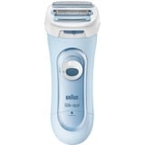 Braun Silk-épil LS5-160 Blu - Depilatore Donna Elettrico Senza Fili, Rifinitore E Sistema Esfoliante Wet&Dry 3 In 1 Con 2 Accessori, Rasio per donne celeste, Rifinitore E Sistema Esfoliante Wet&Dry 3 In 1 Con 2 Accessori, Blu, Stilo AA, Alcalino, 249 g, 57 mm, 27,7 g