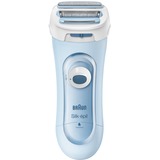 Braun Silk-épil LS5-160 Blu - Rasoio Donna Elettrico Senza Fili, Rifinitore E Sistema Esfoliante Wet&Dry 3 In 1 celeste, Rifinitore E Sistema Esfoliante Wet&Dry 3 In 1, Blu, Stilo AA, Alcalino, 249 g, 57 mm, 27,7 g