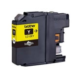 Brother LC12EY cartuccia d'inchiostro 1 pz Originale Giallo Giallo, Inchiostro a base di pigmento, 1 pz, 1200 pagine, Confezione singola
