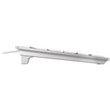 CHERRY KC 6000C FOR MAC tastiera Universale USB QWERTZ Tedesco Argento argento/Bianco, Cablato, USB, Tasto con meccanismo a forbici, QWERTZ, Argento