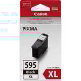 Canon PG-595XL cartuccia d'inchiostro 1 pz Originale Resa elevata (XL) Nero Resa elevata (XL), Nero, 1 pz, 300 pagine, Confezione singola