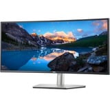 Dell UltraSharp U3423WE LED display 86,7 cm (34.1") 3440 x 1440 Pixel UltraWide Quad HD LCD Argento, Monitor LED argento/Nero, 86,7 cm (34.1"), 3440 x 1440 Pixel, UltraWide Quad HD, LCD, 8 ms, Argento
